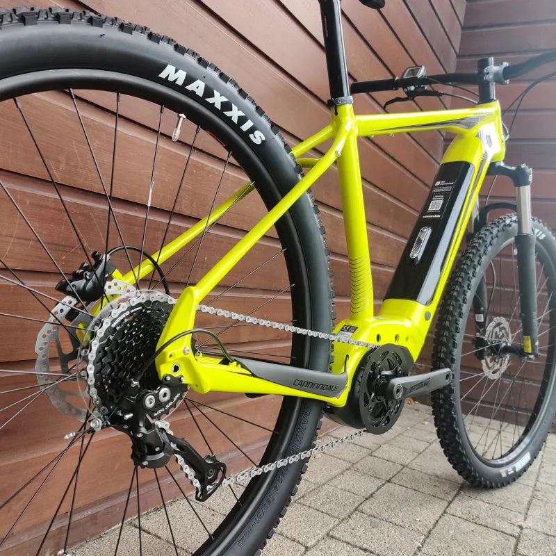 2021 Cannondale Trail Neo 4 eMountain Bike in Yellow-2